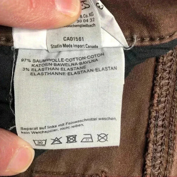 Zerres Tina  Pants Brown Size 6 - Picture 9 of 16